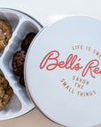 Assorted Soft Gourmet Mini Cookie Tin - Bell’s Reines
