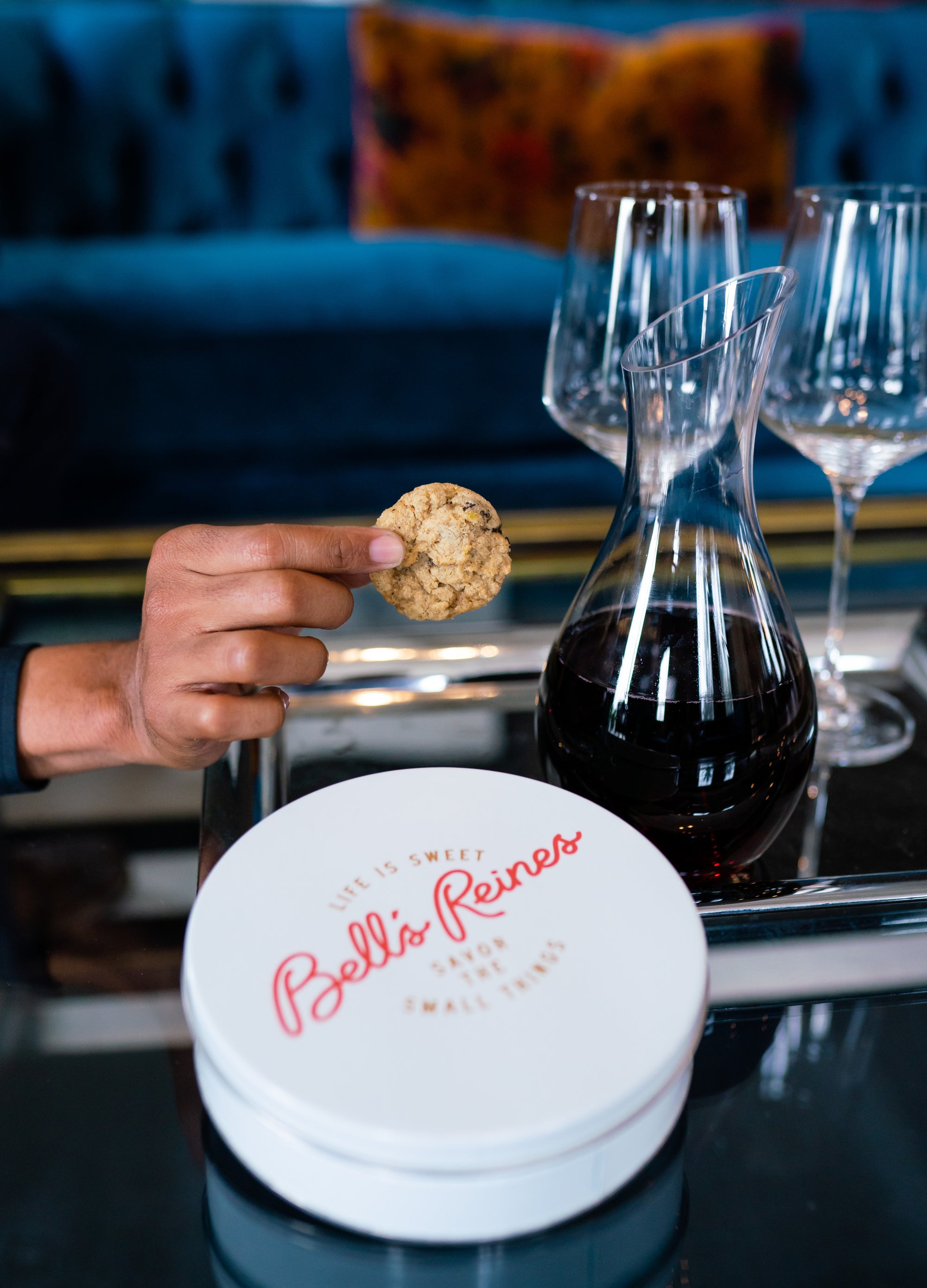 Assorted Soft Gourmet Mini Cookie Tin - Bell’s Reines