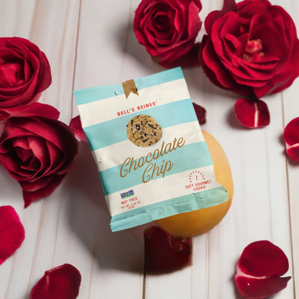 Chocolate Chip with Sea Salt Soft Gourmet Cookie Single Snack Packs - Bell’s Reines