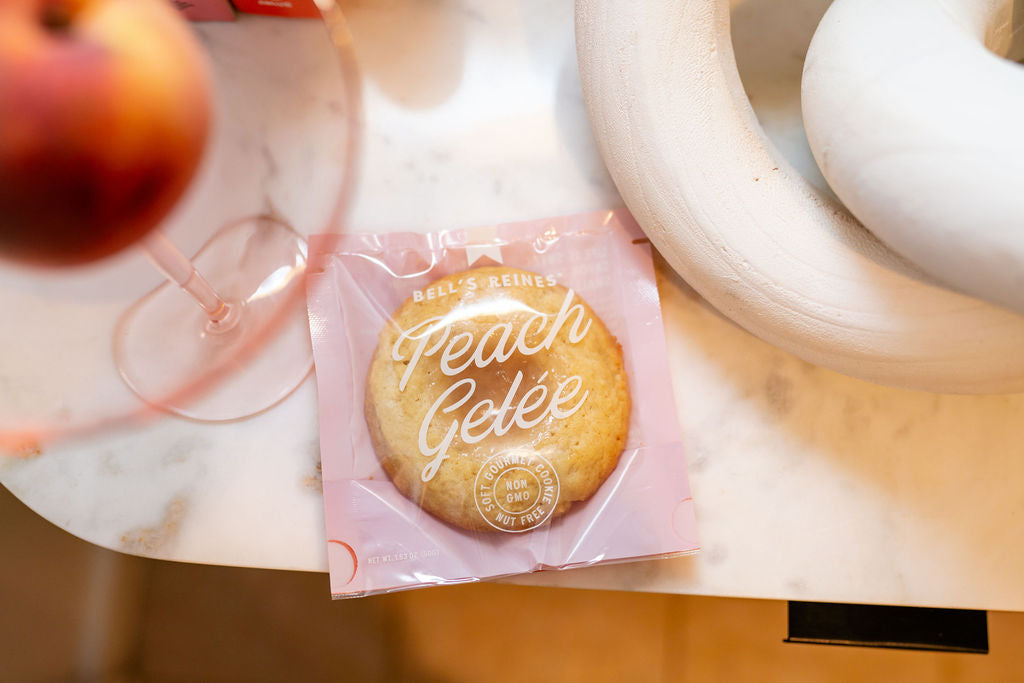 Soft Gourmet Miniature Cookies – Peach Geleé Thumbprint (Limited Edition Collaboration) - Bell’s Reines