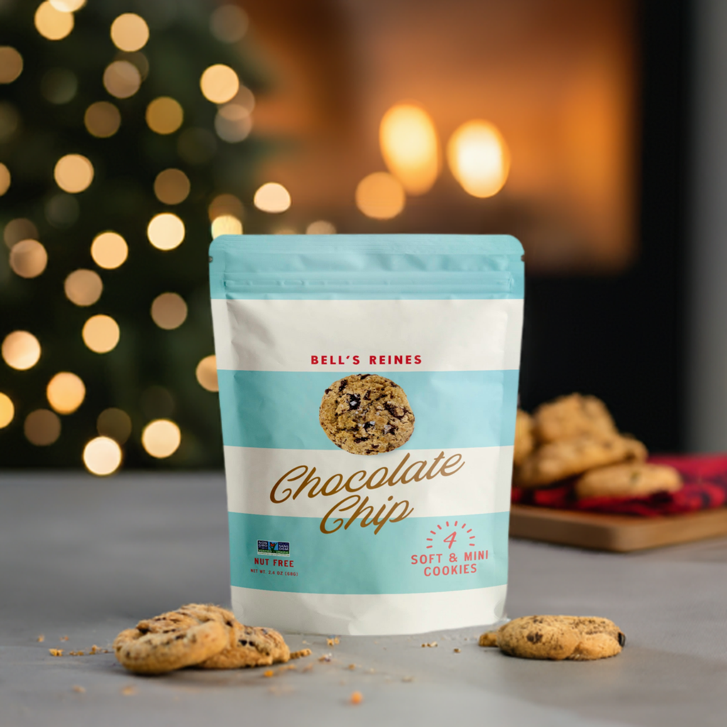 Chocolate Chip with Sea Salt Soft Gourmet Mini Cookie Snack Packs - Bell’s Reines