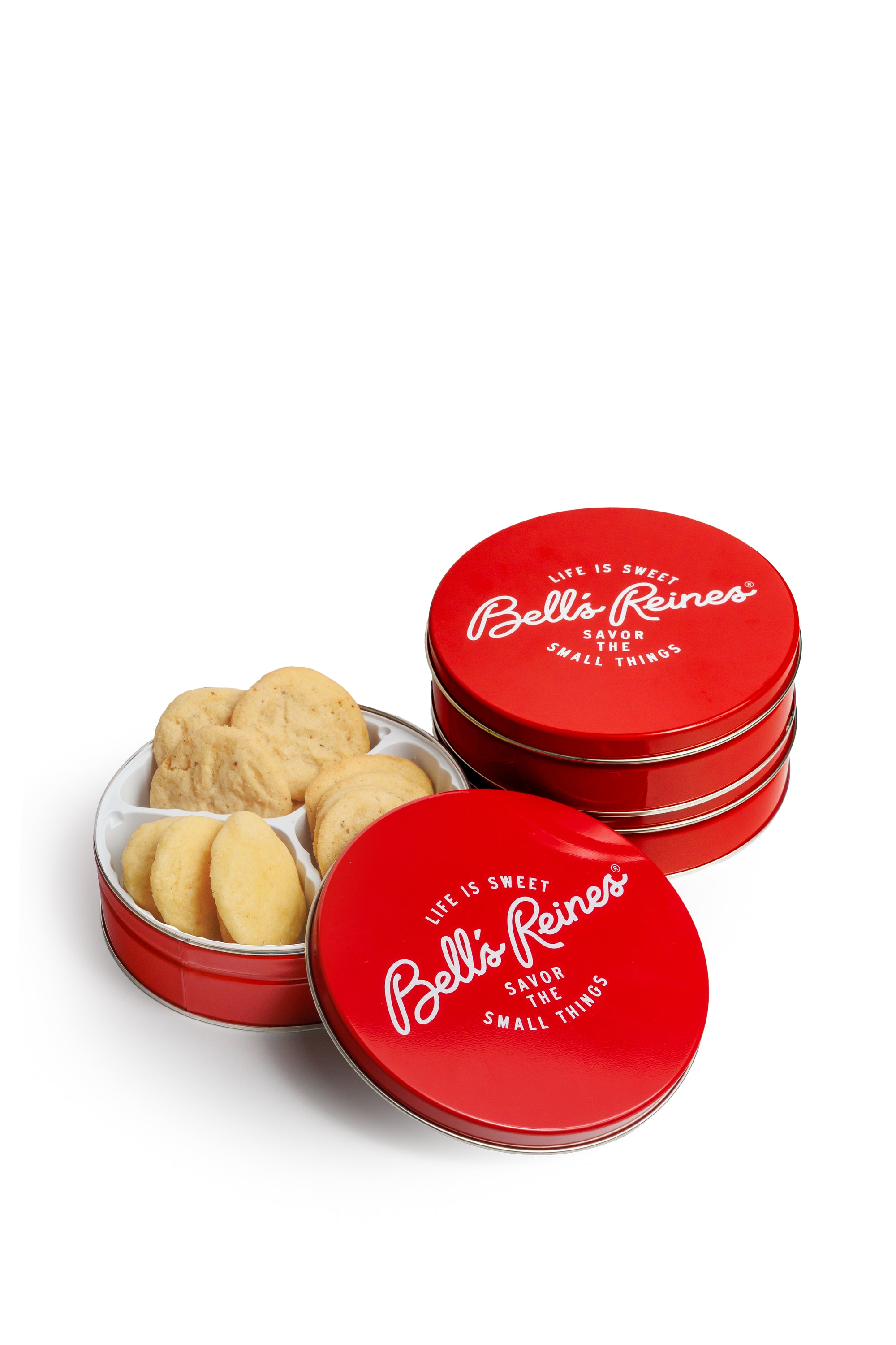 Soft Gourmet Miniature Cookies – The Petite Luxury Tin - Bell’s Reines