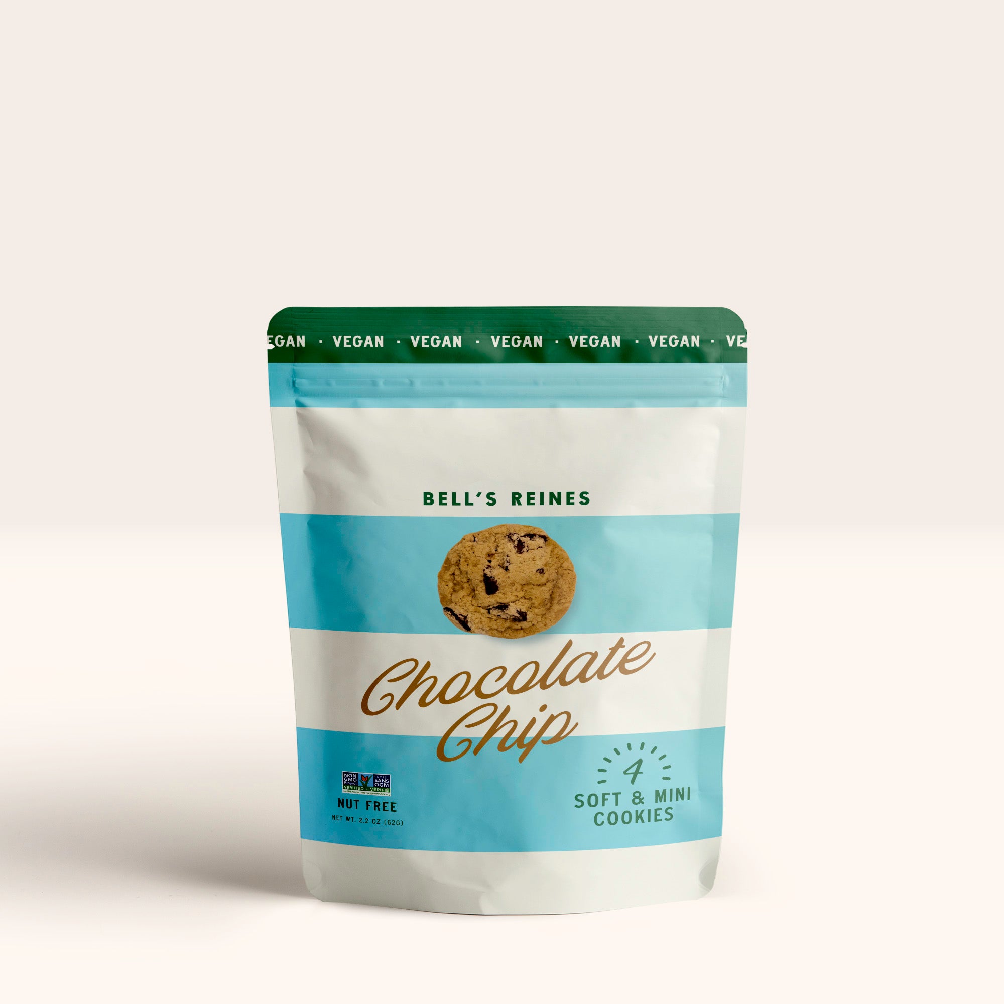 VEGAN CHOCOLATE CHIP SNACK PACKS - Bell’s Reines