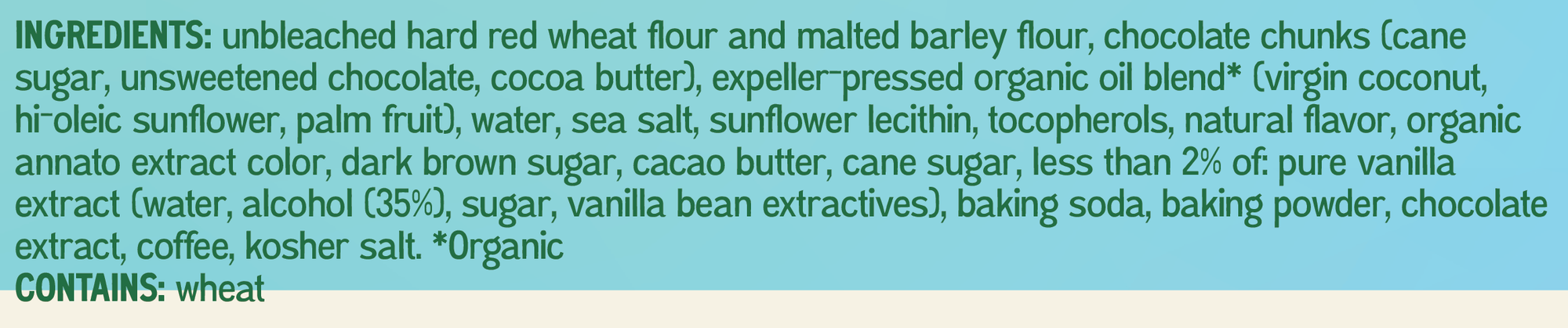 VEGAN CHOCOLATE CHIP SNACK PACKS - Bell’s Reines