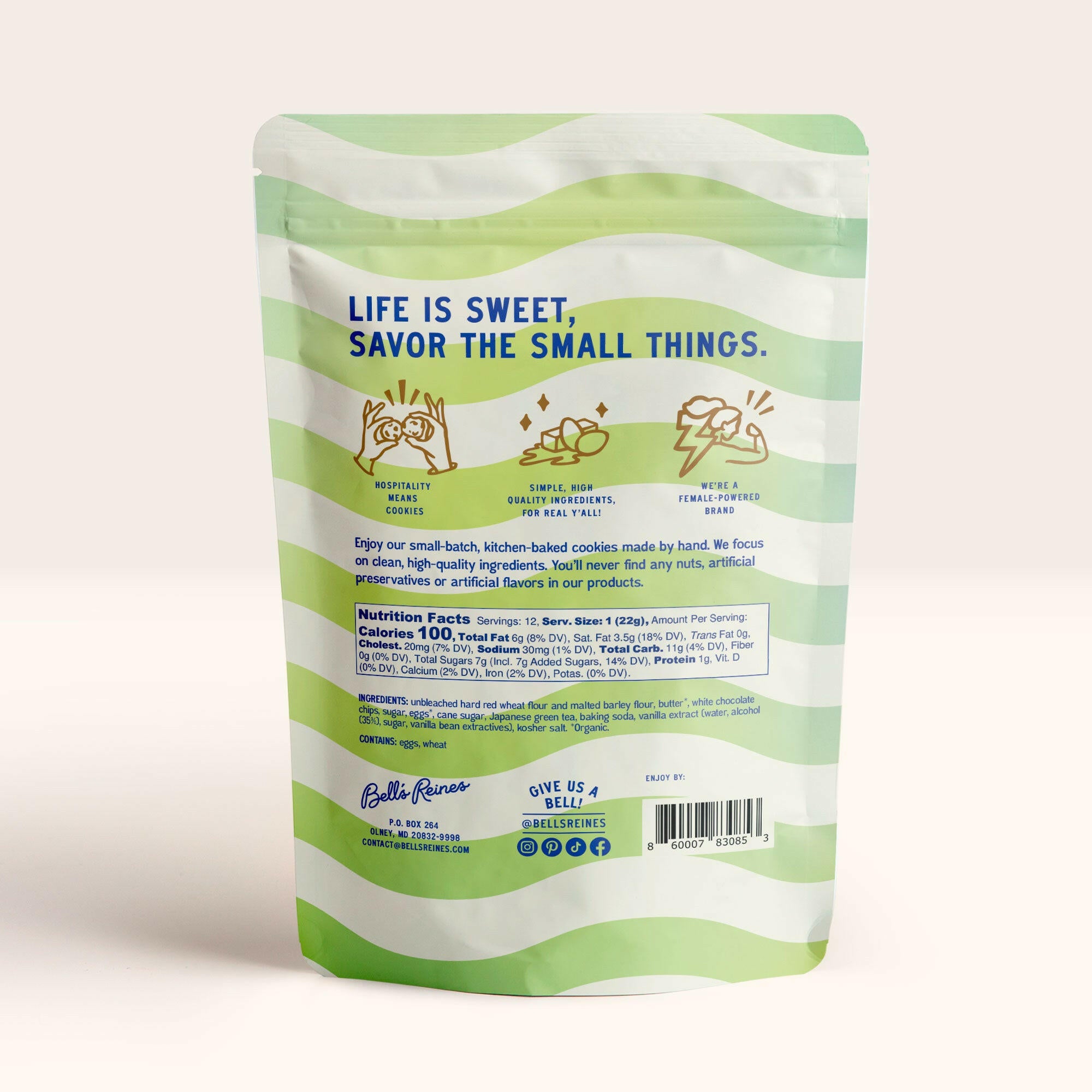 MATCHA WHITE CHIP - Bell’s Reines