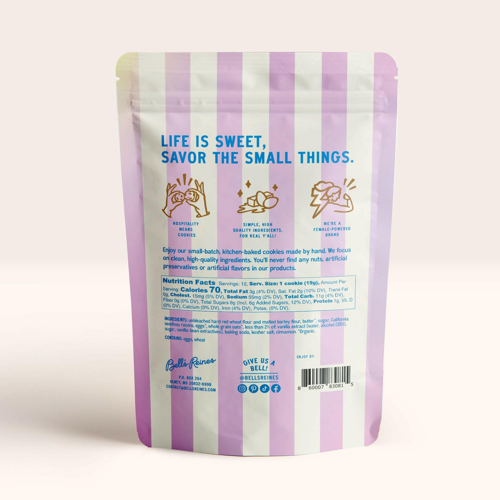 OATMEAL RAISIN - Bell’s Reines