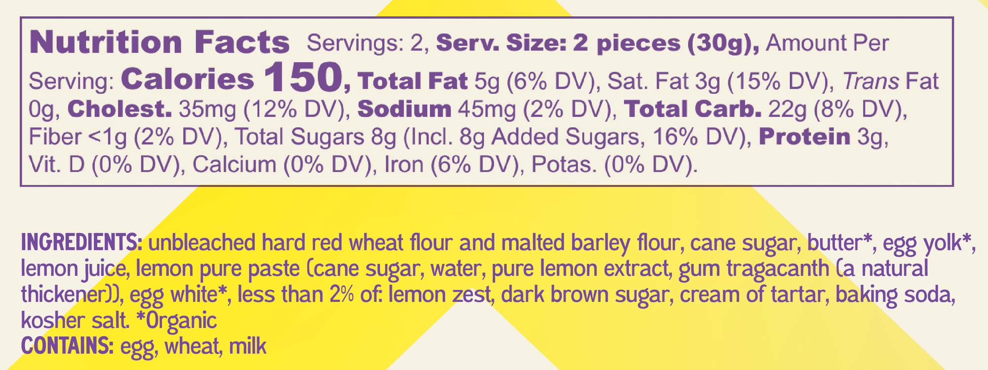 LEMON SNACK PACKS - Bell’s Reines