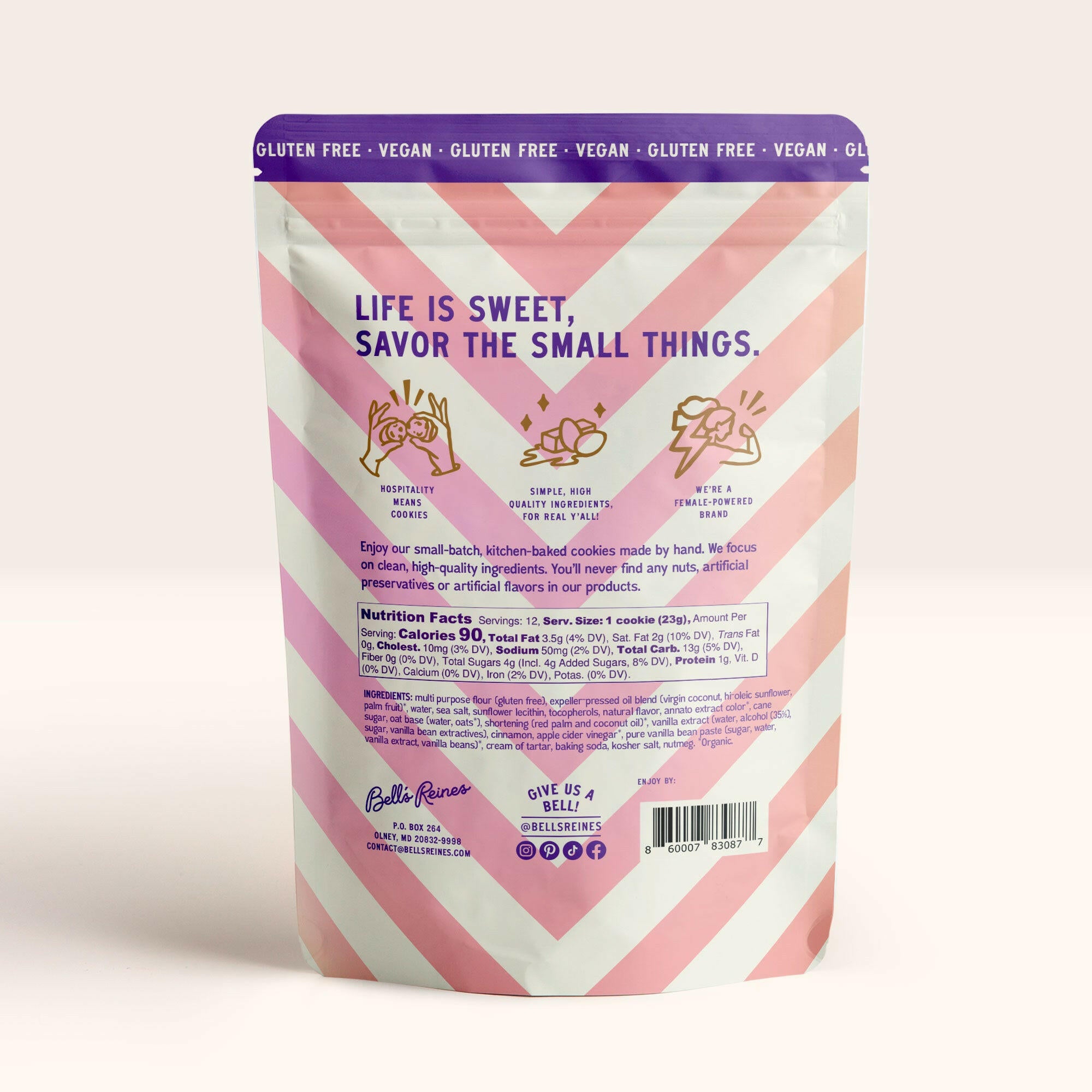 GLUTEN FREE & VEGAN SNICKERDOODLE - Bell’s Reines