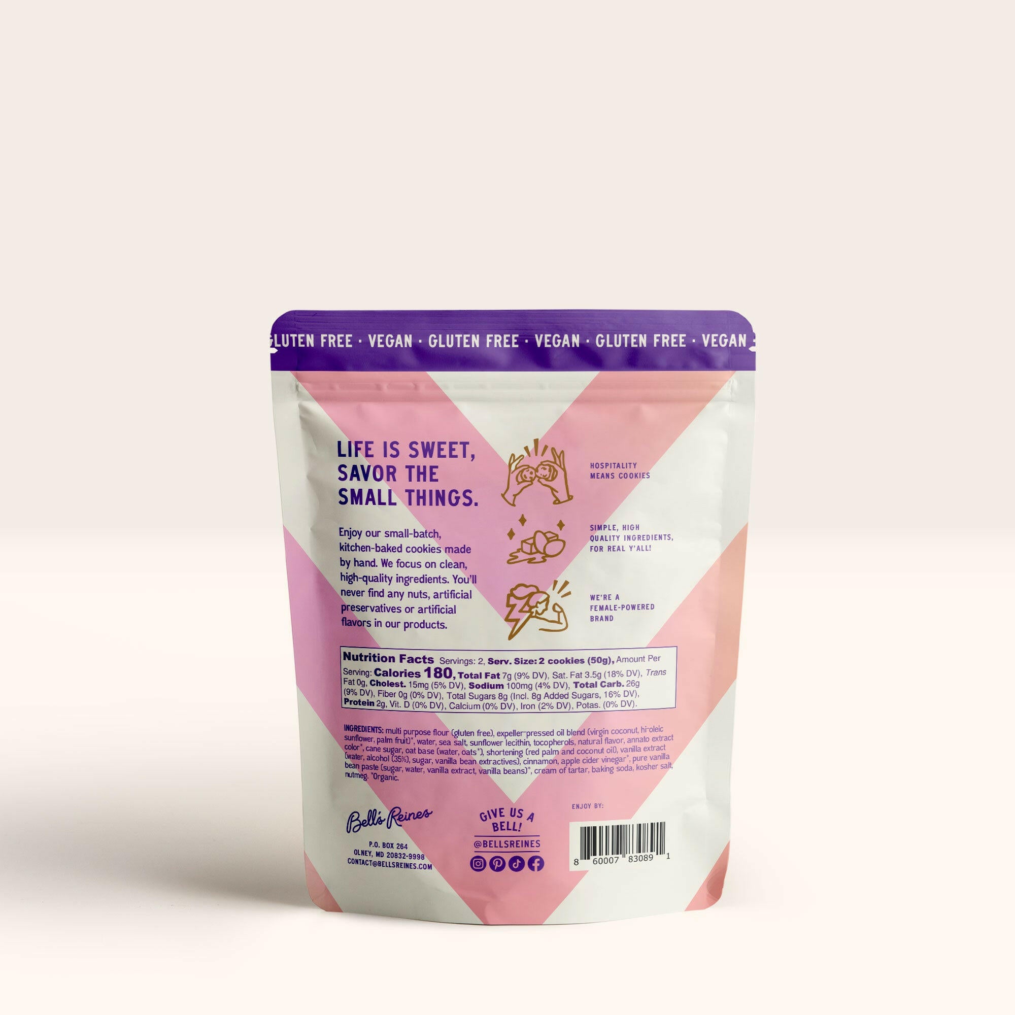 GLUTEN FREE &amp; VEGAN SNICKERDOODLE SNACK PACKS - Bell’s Reines