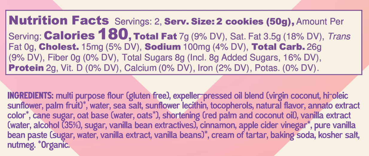 GLUTEN FREE &amp; VEGAN SNICKERDOODLE SNACK PACKS - Bell’s Reines